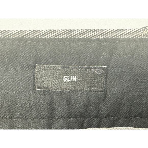 Bonobos Men's Monday Slim Straight Leg Gray Chino Pants - Size 33x30 (34x27) - Picture 5 of 6